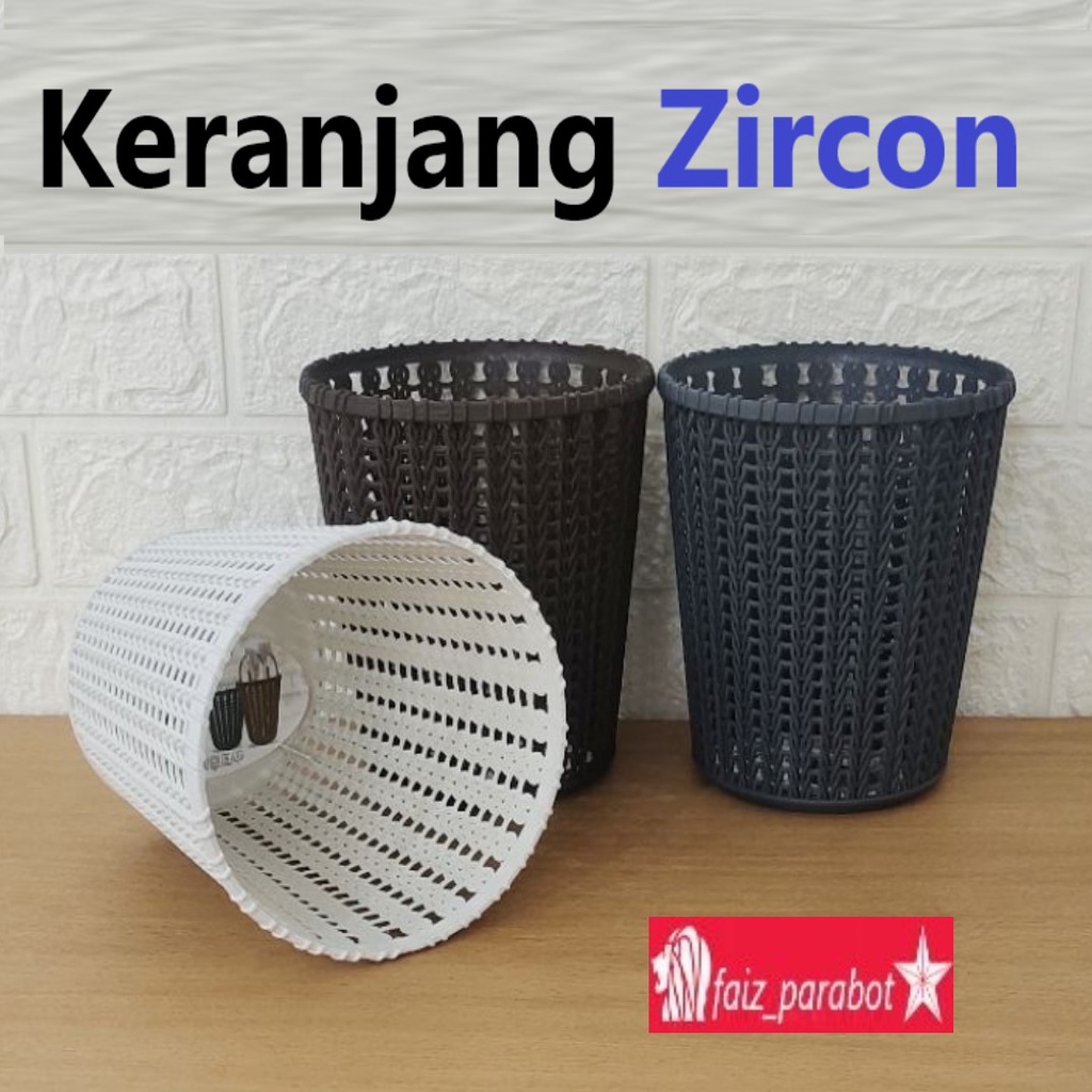 R1 KERANJANG TEMPAT SENDOK GARPU SABUN ZIRCON