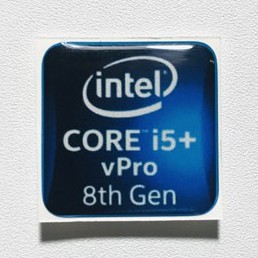 Stiker iNTEL CORE i5+ vPRO 8th Gen 2015