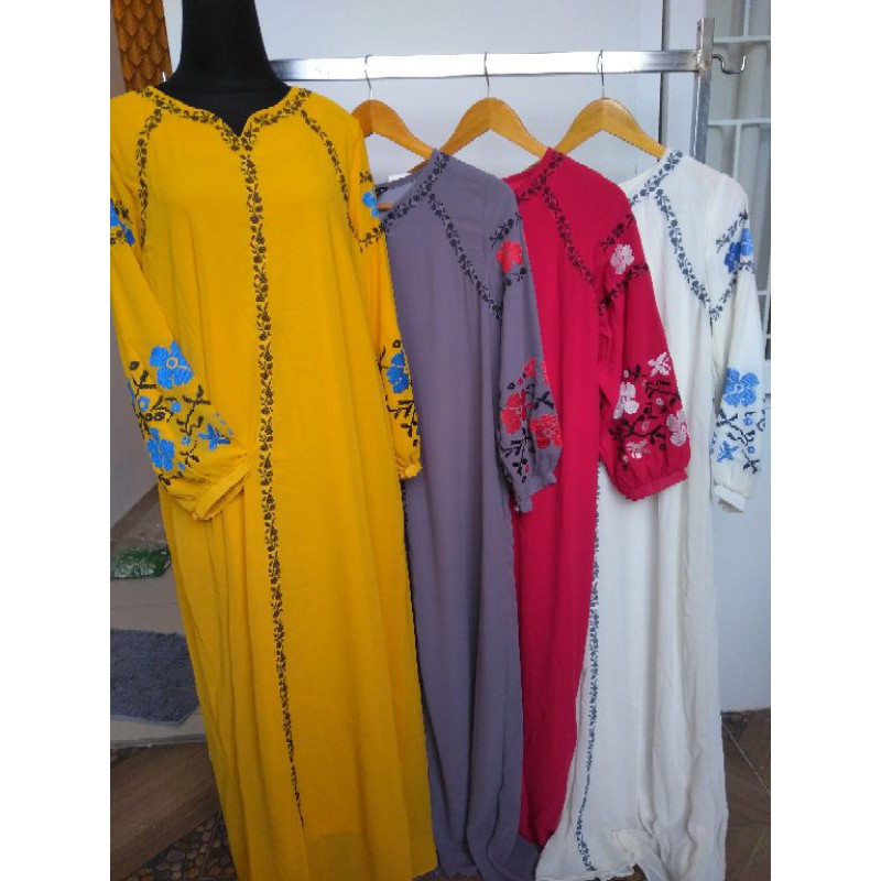 GAMIS DRESS OCD CERUTY BORDIR