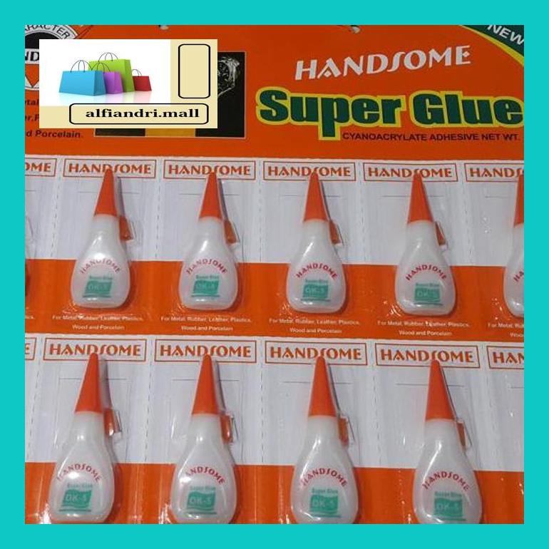 

510Fsjbc50 Lem Korea Botol Rencengan 5 Gram ( Handsome ) / Lem Tetes Korea Cair D6005Ckhd