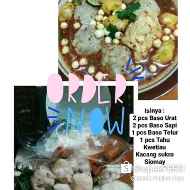 

Bakso umi khas Tasikmalaya