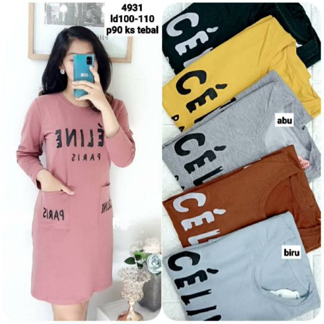 Tunik 4931 Tunik ks celine fit xl