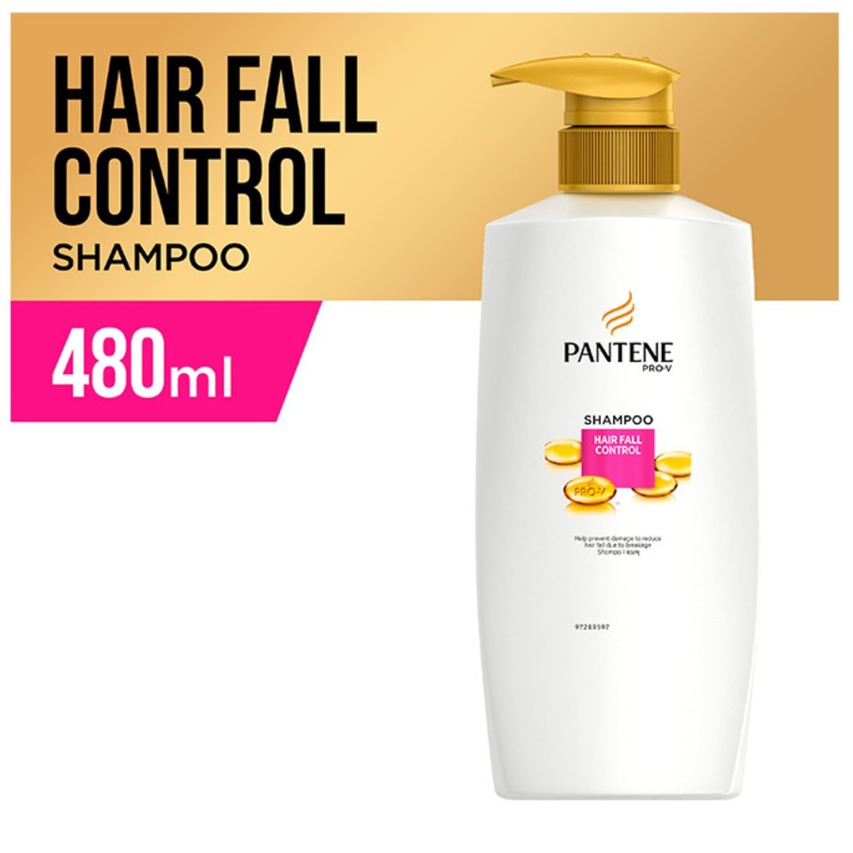 Pantene Shampoo Hair Fall Control 480ml