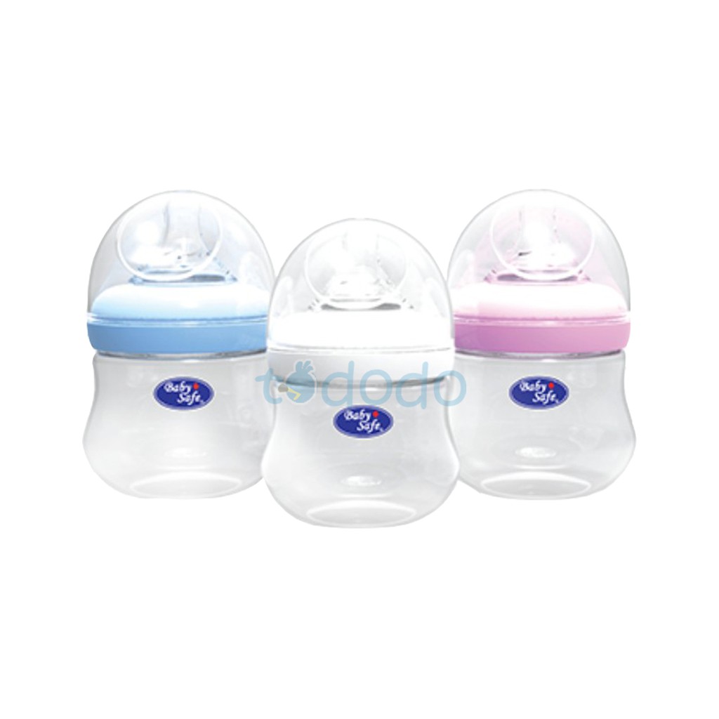 Baby Safe Wide Neck Bottle 125ml WN001 - Botol Susu