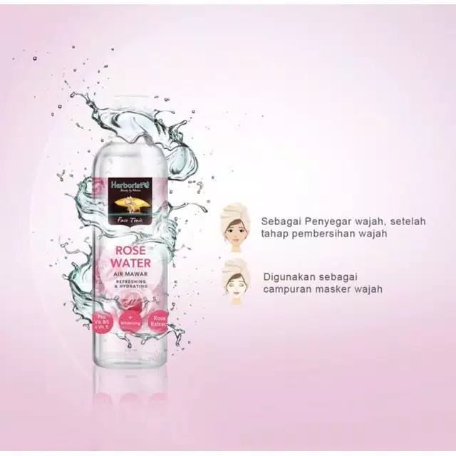 HERBORIST ROSE WATER 100ML / HERBORIST AIR MAWAR