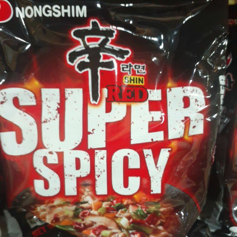 

Nongshim shin red super spicy 120gram