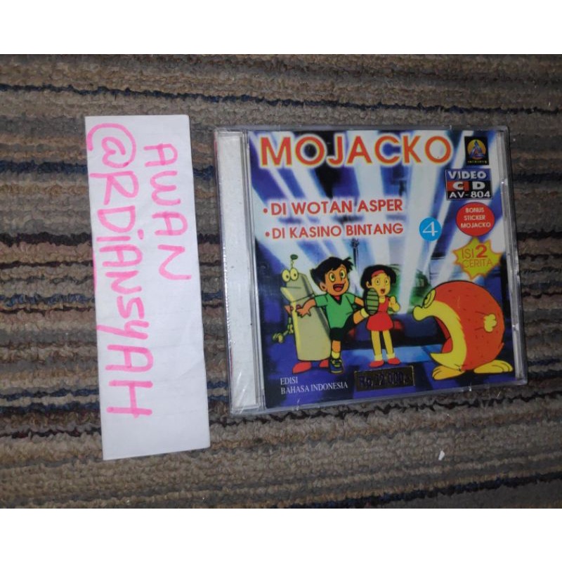 vcd mojacko original vol.4 (Baru/Segel) dubbing/suara indonesia