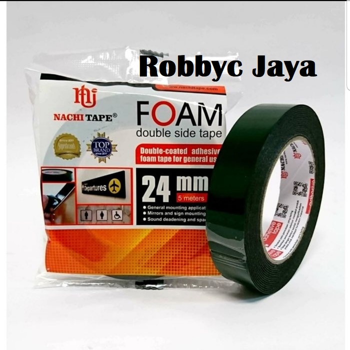 

NACHITAPE Solasi Double Tape Foam 1 Inch 24mmx5 Meter