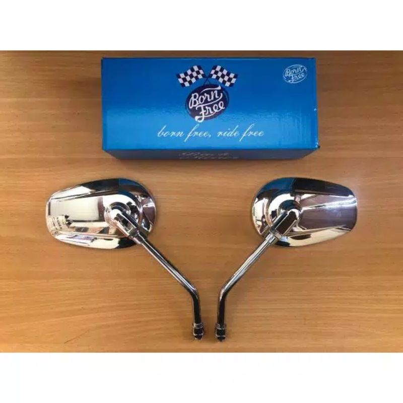 Spion Day Daytona Oval Crom Drat 12 C70 C50 Pispot Benly S90 V75 V80 Vespa universal