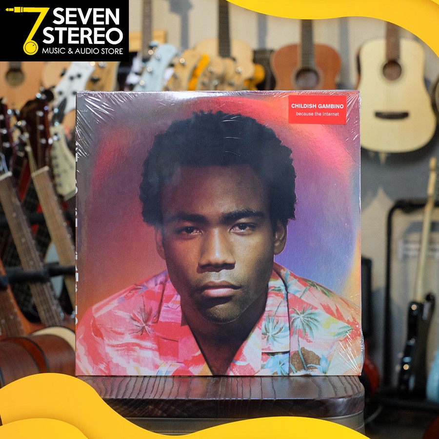 CHILDISH GAMBINO - Because The Internet Vinyl Piringan Hitam