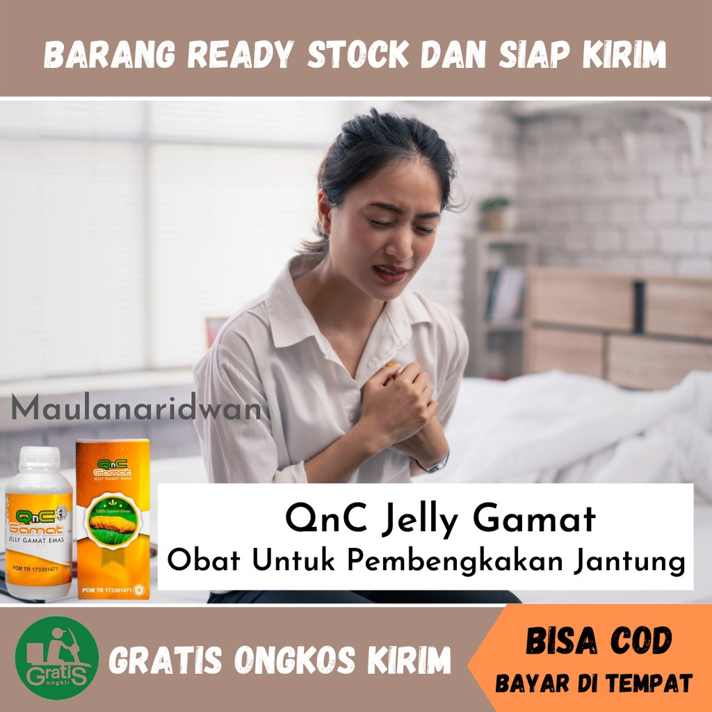 Obat Pembengkakan Jantung, Jantung Bocor, Jantung Bengkak, Jantung Lemah, Obat Jantung Koroner - QnC