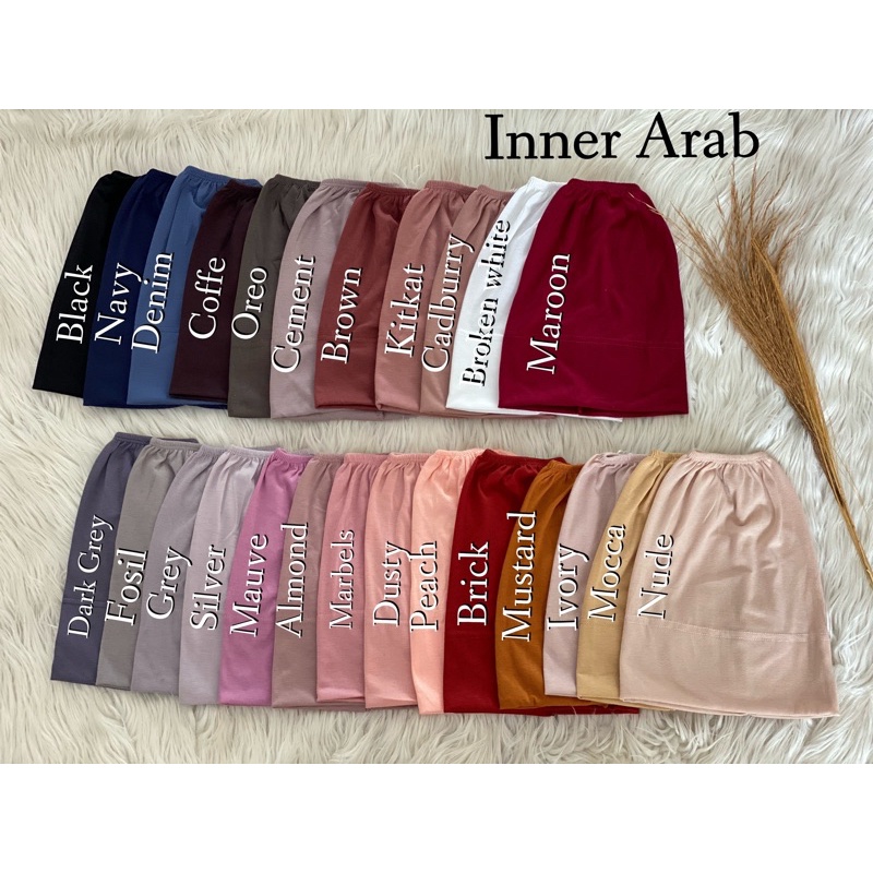 Ciput Basic Kaos Arab/Inner Basic/Daleman Hijab