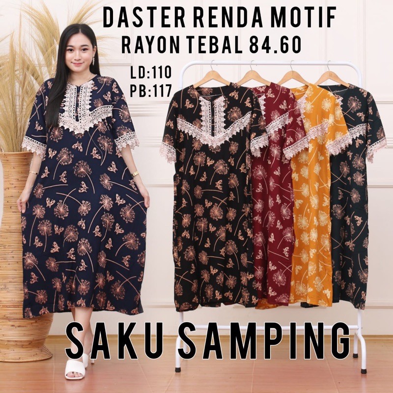 ⭐️✅🆕super jumbo sampai Ld 140 DASTER ARAB ZAHIRA | RESLETING DEPAN | RAYON SUPER | RENDA MILO ORI KAIN TEBAL HALUS