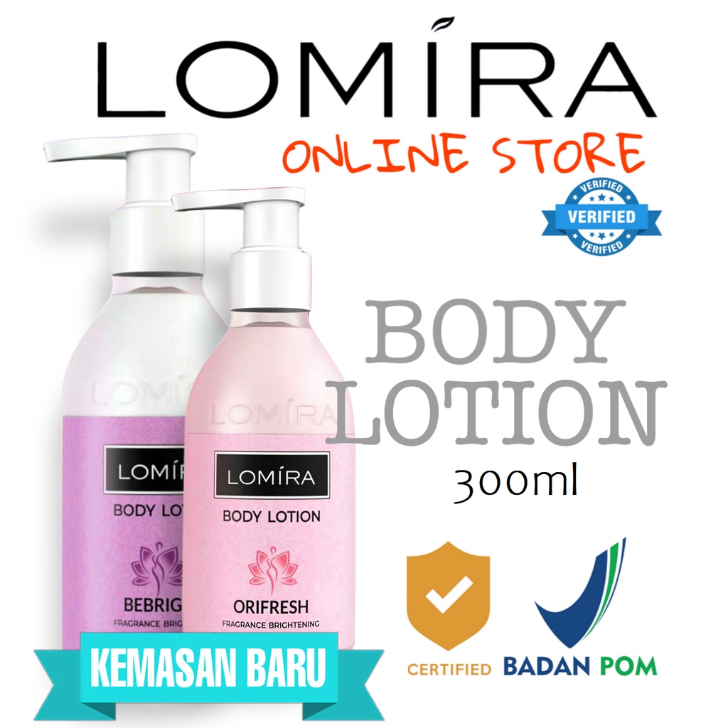 Jual HAND BODY LOTION LOMIRA TERDAFTAR BPOM LOMIRA BODY LOTION