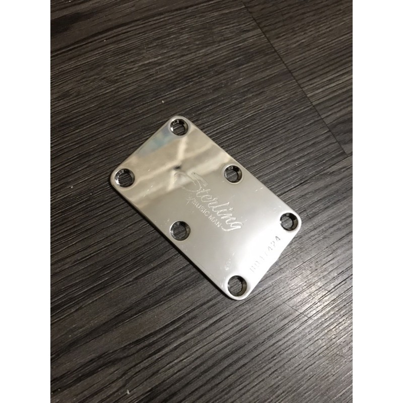 neck plat back plat belakang gitar bass sterling musicman original
