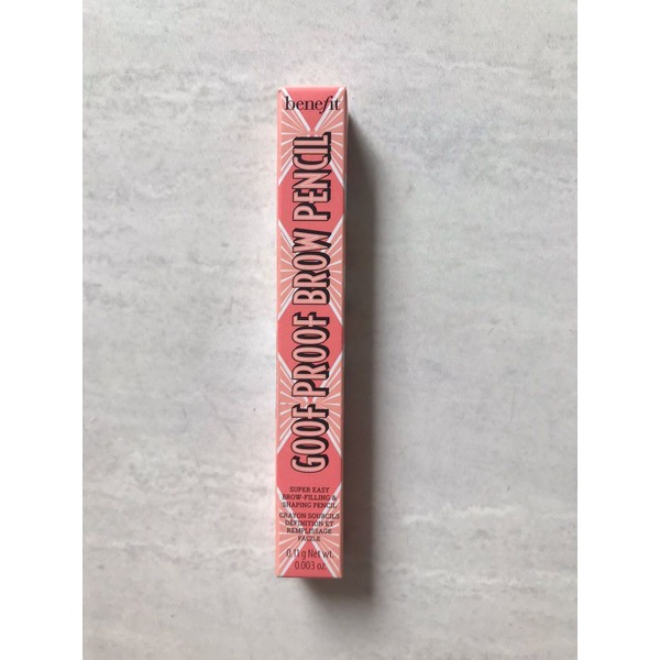 Benefit Goof Proof Brow Pencil Pensil Alis Benefit Eyebrow Pencil Benefit Travel Size