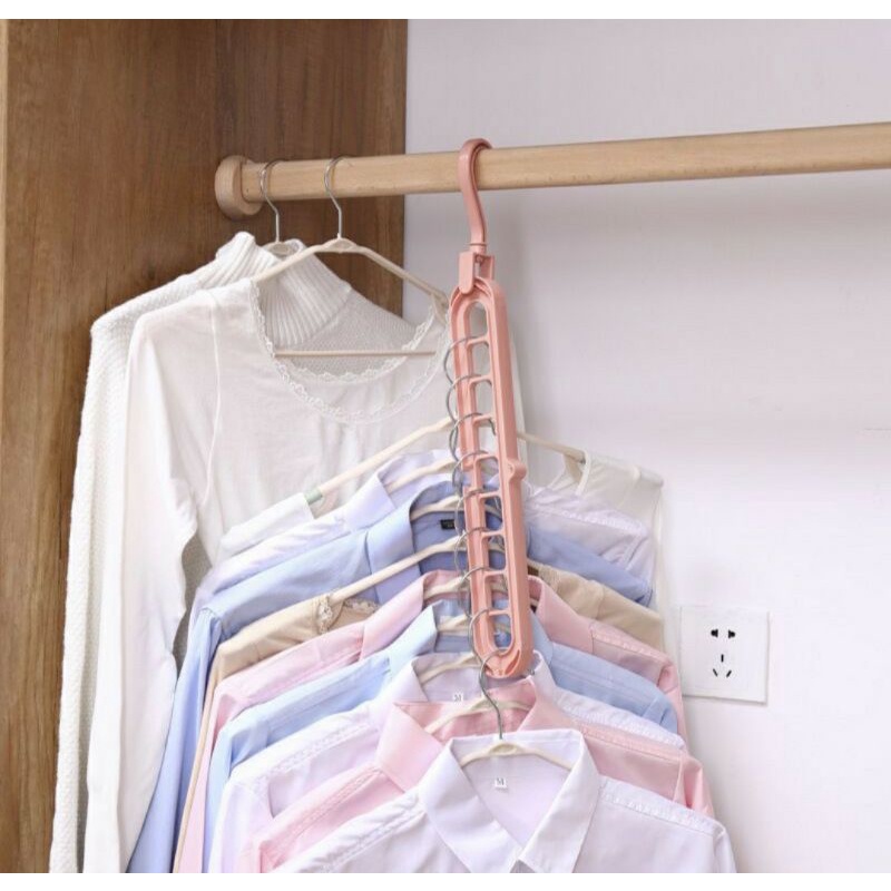 hanger baju / hanger magic 9 in 1 / hanger serbaguna