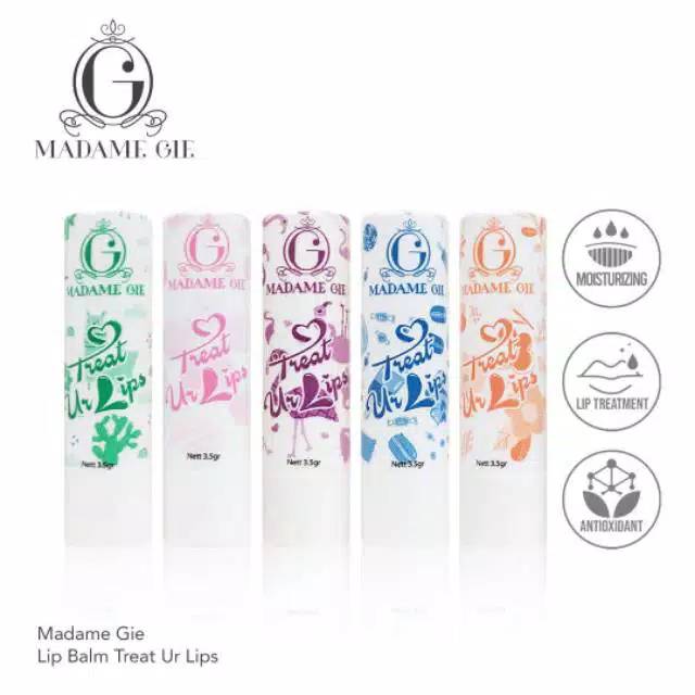 ☃️Cutezz_ching1☃️Madame Gie Color Pop Lip Balm / Fruity / Treat Ur Lips