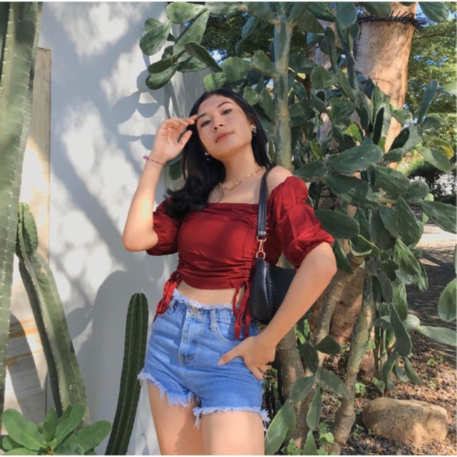 blouse wanita NEXY TOP / amanda-7