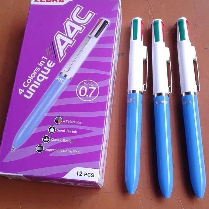 

PROMO PULPEN ZEBRA A4C 4 WARNA 0.7 MM ( 12 PCS ) ORIGINAL/PULPEN GEL/PULPEN LUCU/PULPEN 1 PACK/PENSIL WARNA/PENSIL 2B/PENGHAPUS JOYKO/PENGHAPUS LUCU/RAUTAN PENSIL PUTAR/RAUTAN ELEKTRIK/SPIDOL WARNA/SPIDOL PERMANEN/SPIDOL WHITEBOARD/CORRECTION TAPE