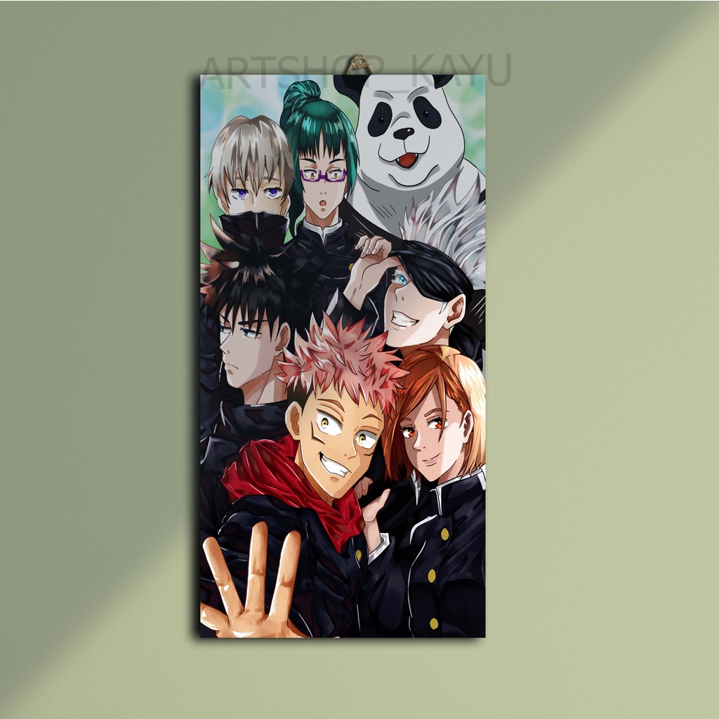 hiasan dinding anime JUJUTSU KAISEN / dekorasi dinding / dekorasi kamar / poster dinding / walldecor