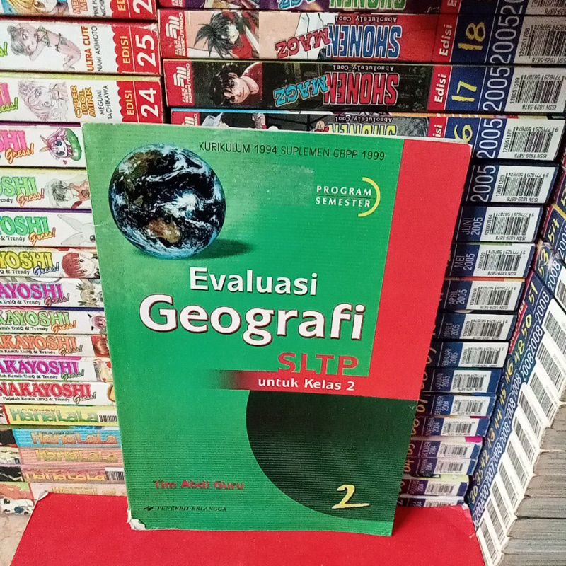 BUKU ORI EVALUASI GEOGRAFI SLTP UNTUK KELAS 2