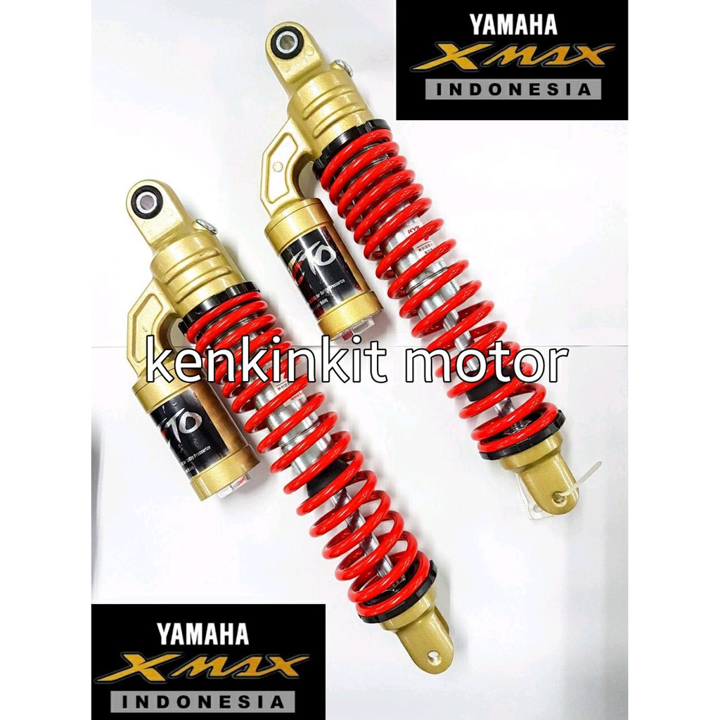 SHOCKBREAKER YAMAHA XMAX - KYB ZETO TABUNG ATAS - SPRING  bac 11