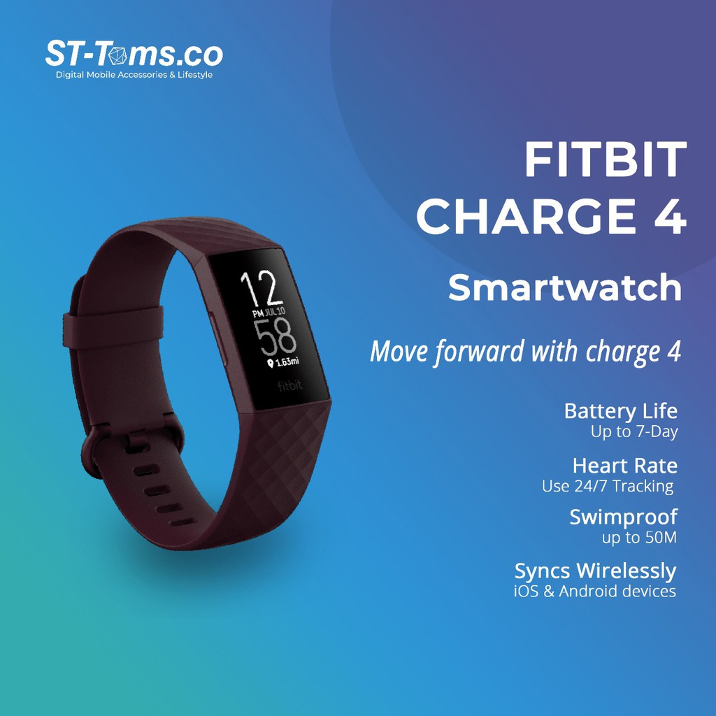 fitbit charge 4 shopee