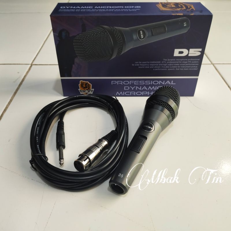 BMA D5 Mic Vokal Instrument Kendang Microphone Original