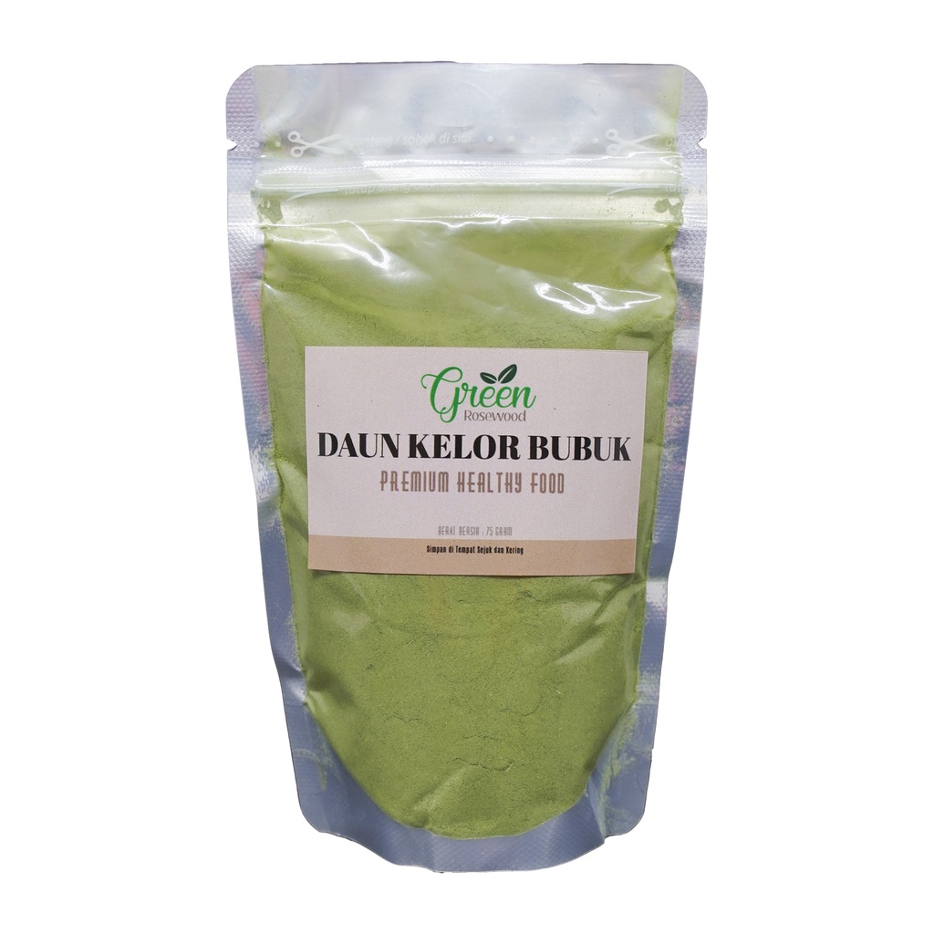

BUBUK DAUN KELOR 75GR / BUBUK MORINGA 75 GRAM / KELOR BUBUK MURNI 75 GR