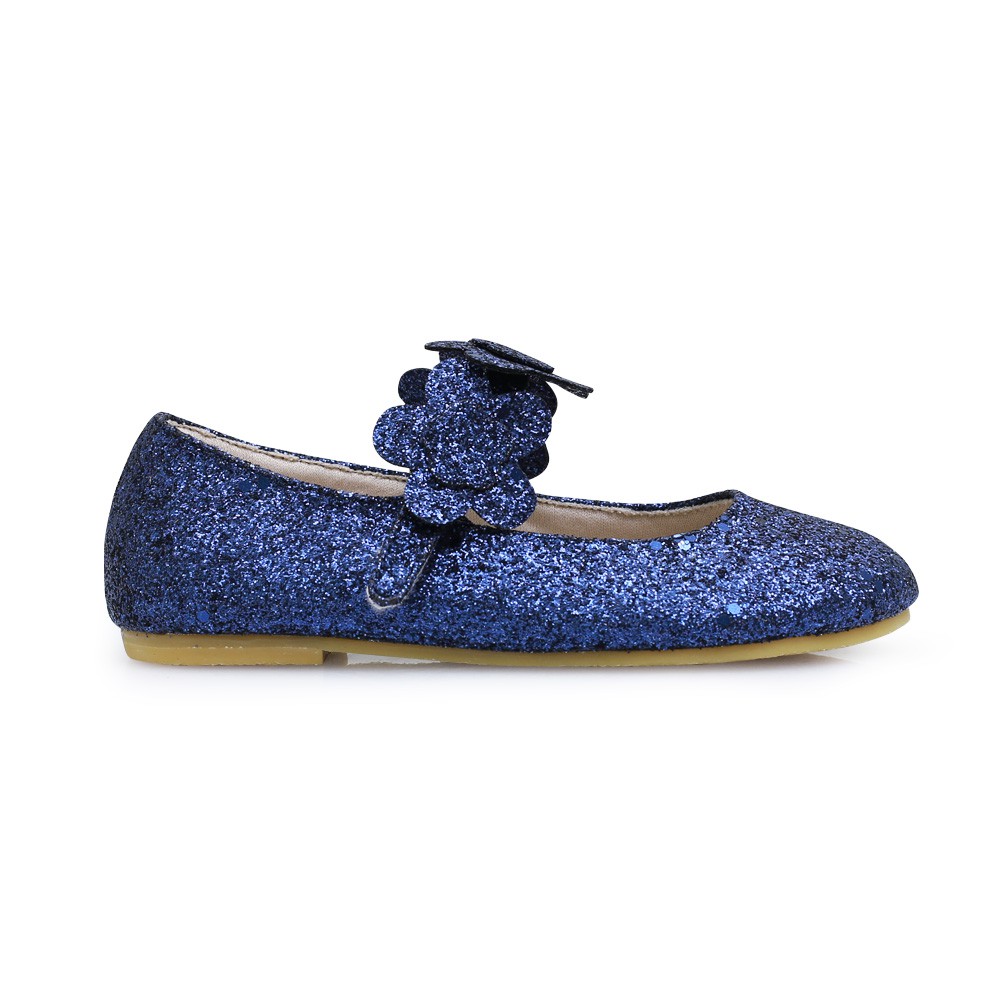 KHK by Khakikakiku  Florry Blue Flats Shoes Kids