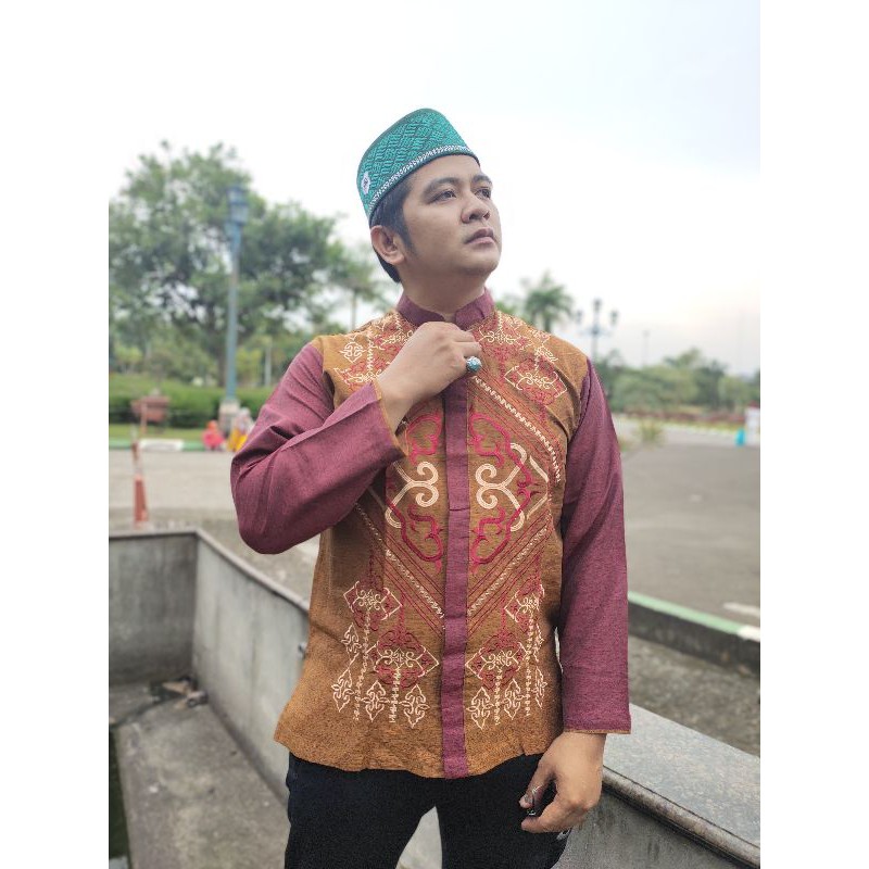 BAJU KoKO JAGUART TANGAN PANJANG ll BAJU MUSLIM PRIA 07