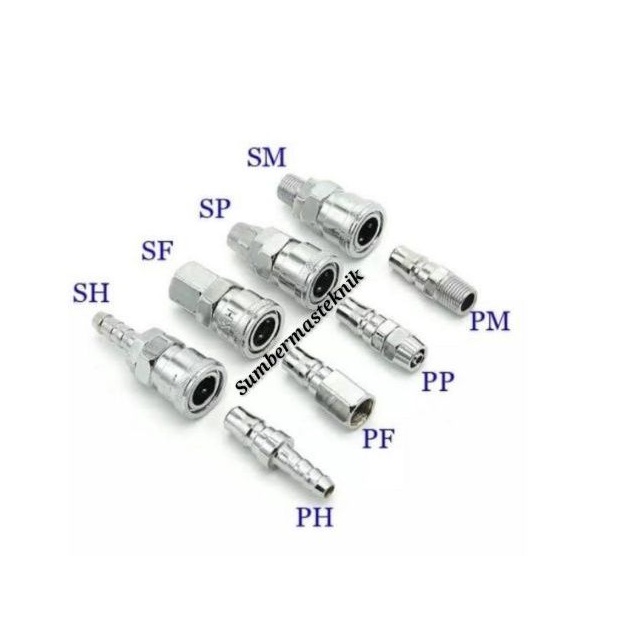 COUPLER ANGIN KOMPRESOR NEPEL ANGIN KOMPRESOR