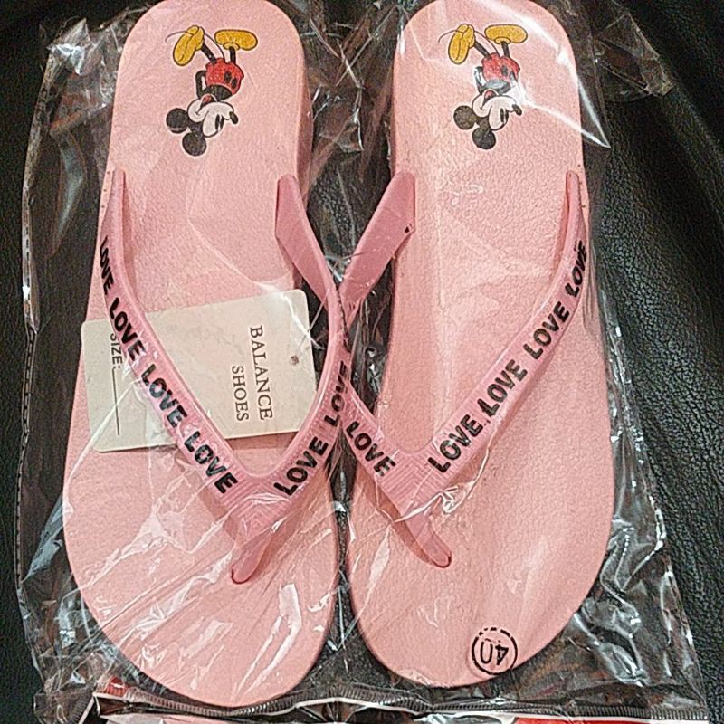 Sandal Balance 1156-1 /sandal jelly wanita wedges sandal wanita/sandal jepit balance-Pink