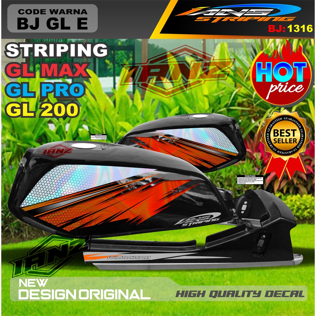 COSTUM STRIPING GL MAX HOLOGRAM / STRIPING GL PRO MAX VARIASI HOLOGRAM / STRIPING GL HOLOGRAM