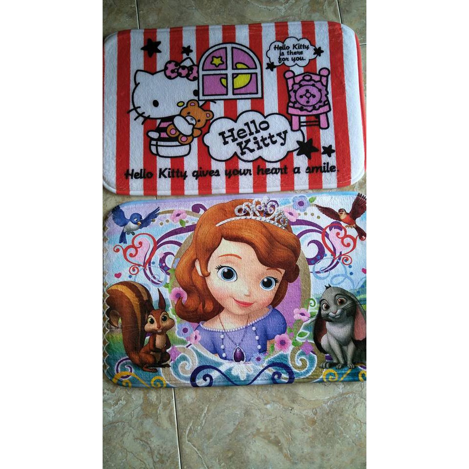 Keset motif karakter