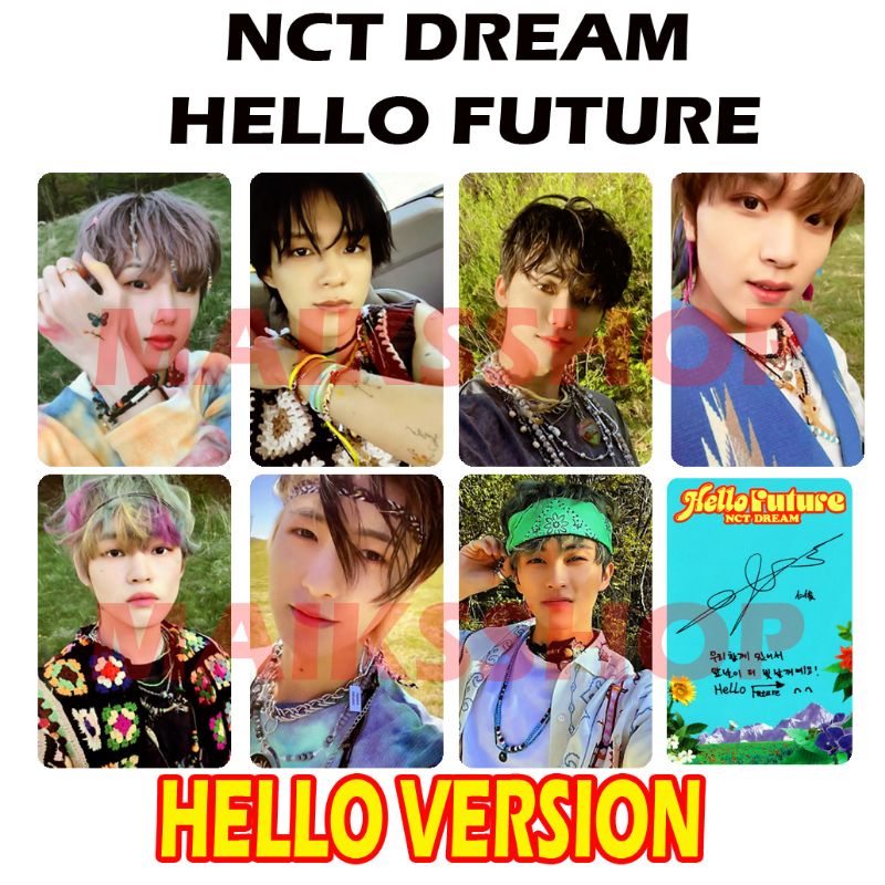 NCT Dream Hello Future Photocard Kpop