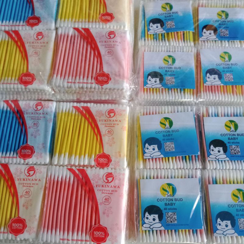 Cotton Bud Dewasa dan Anak