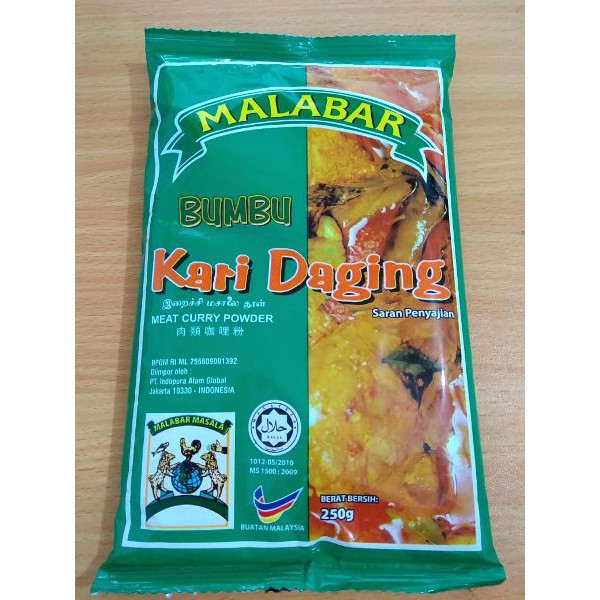 Bumbu kari Daging malabar | meat curry powder | babas kari