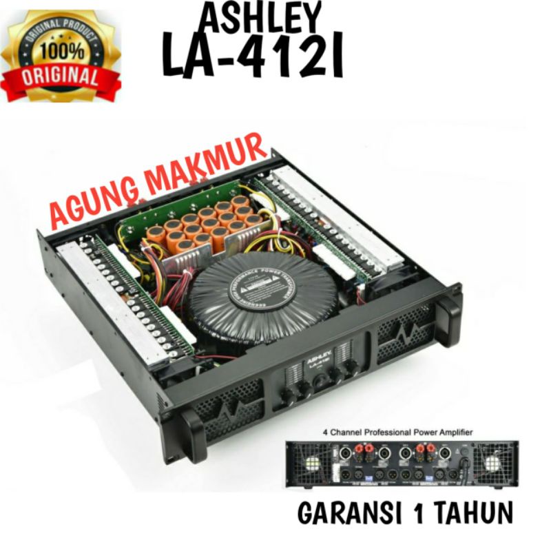 power ashley LA412I ORIGINAL 4channel ashley la 412i