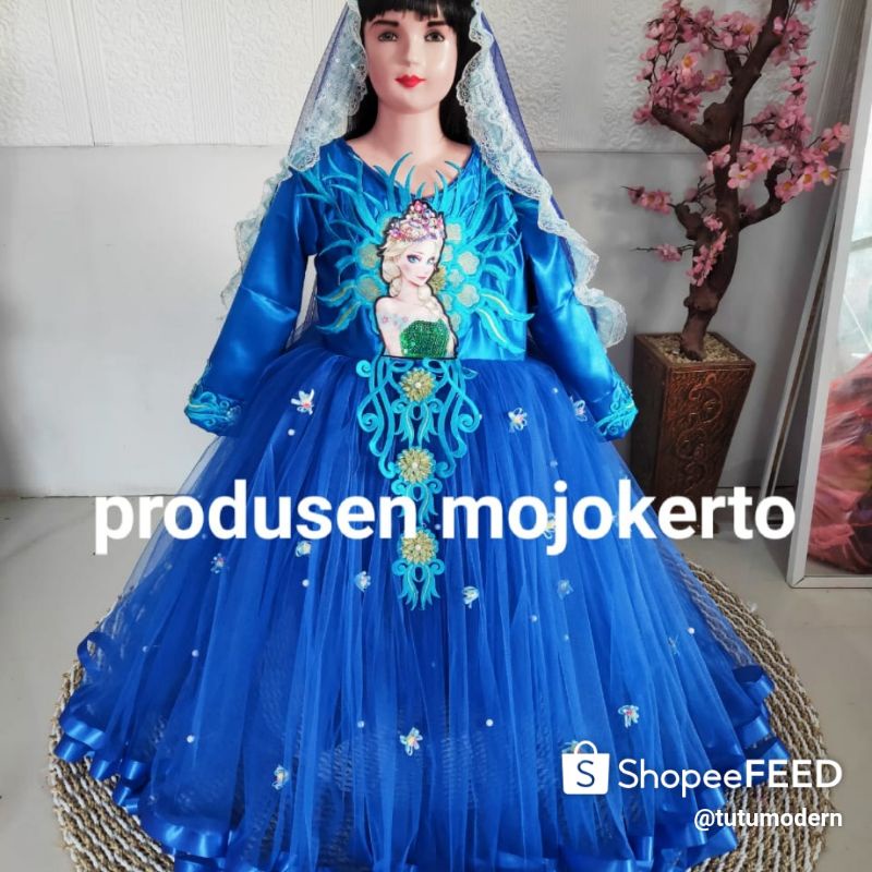 GAUN PESTA ANAK PEREMPUAN MEWAH