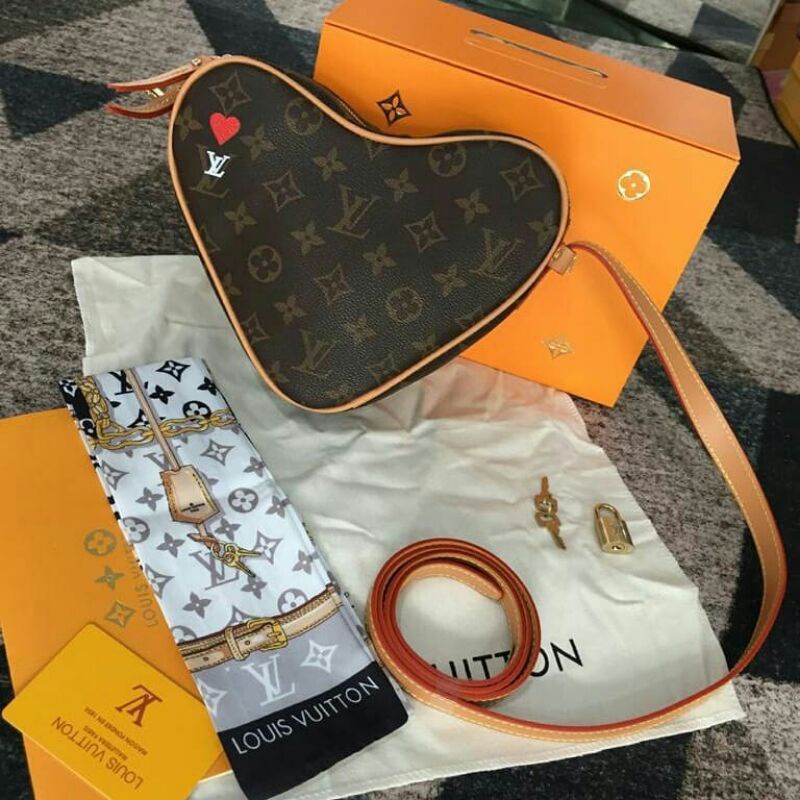 LV Game on Coeur Heart bag Set (Pls baca deskripsi lengkap)