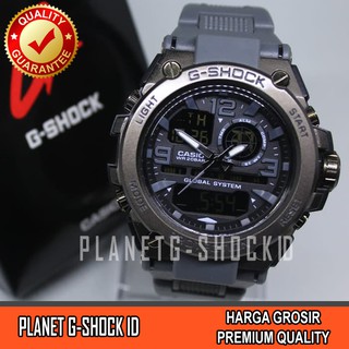 cara setting jam digital g shock dual time