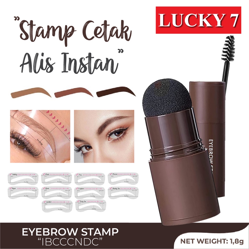 Jual Ibcccndc Eyebrow Powder Cetakan Alis Stempel Alis Stamp Alis ...