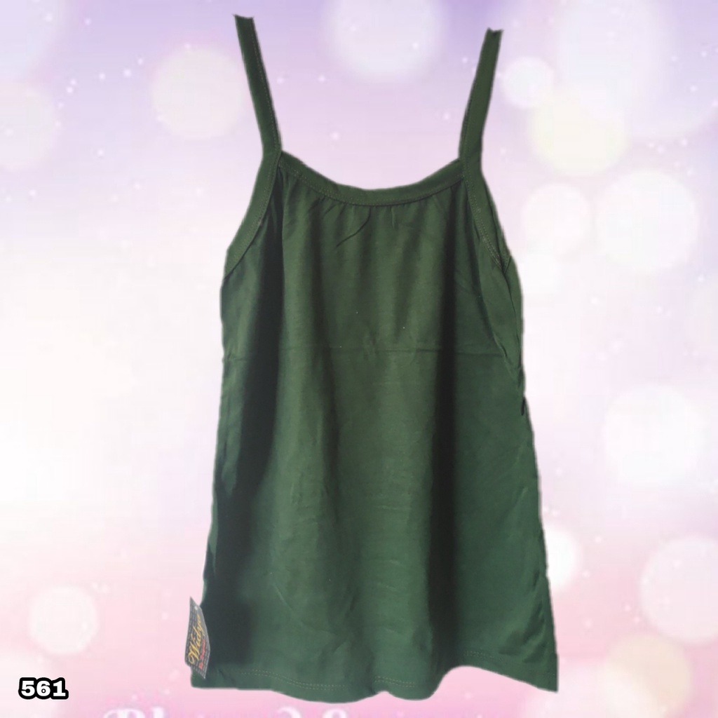 K561 - TANKTOP/KAMISOL ATASAN PAKAIAN DALAM WANITA WIDYA LUX SIZE XXL TALI KECIL