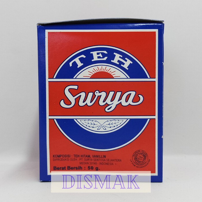 Teh Surya Hitam 50 Gram