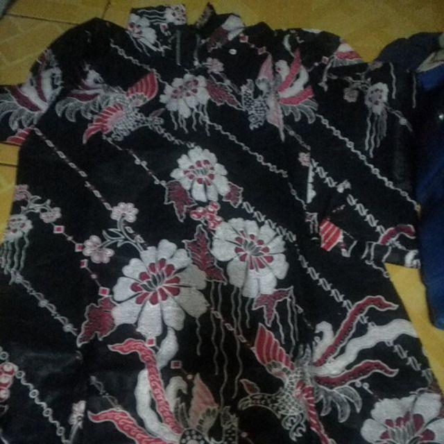 Tunik Batik Terlaris Serut Genes Jelita Tunic Navbor Yelbor Whitbor Creambor Tunik Batik Modern