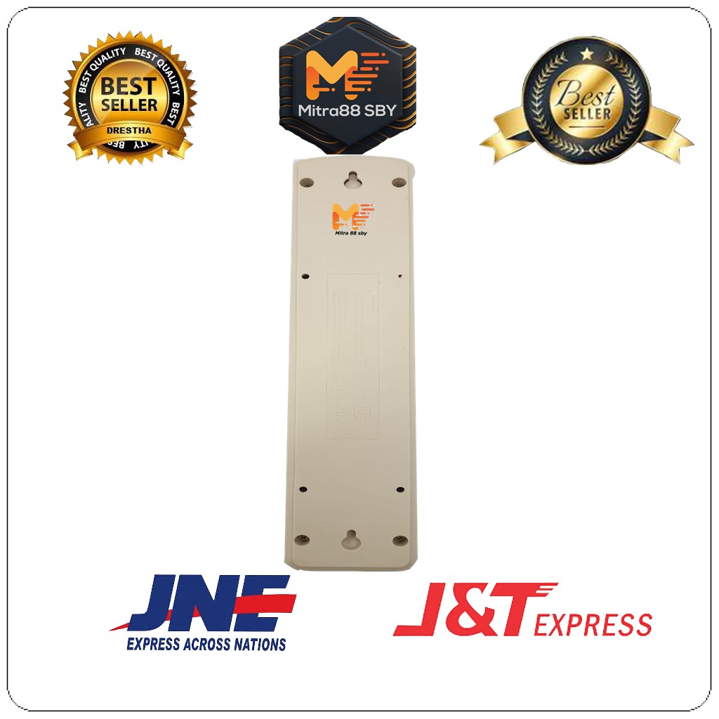Mitra88sby stop kontak OB ( colokan listrik ) tanpa kabel 1 2 3 4 dan 6 lubang plus switch