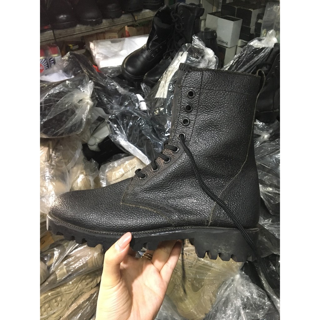 Sepatu PDL Jeruk Moelding - Sepatu PDL Kulit Jeruk Sepatu Lapangan Sepatu Boots