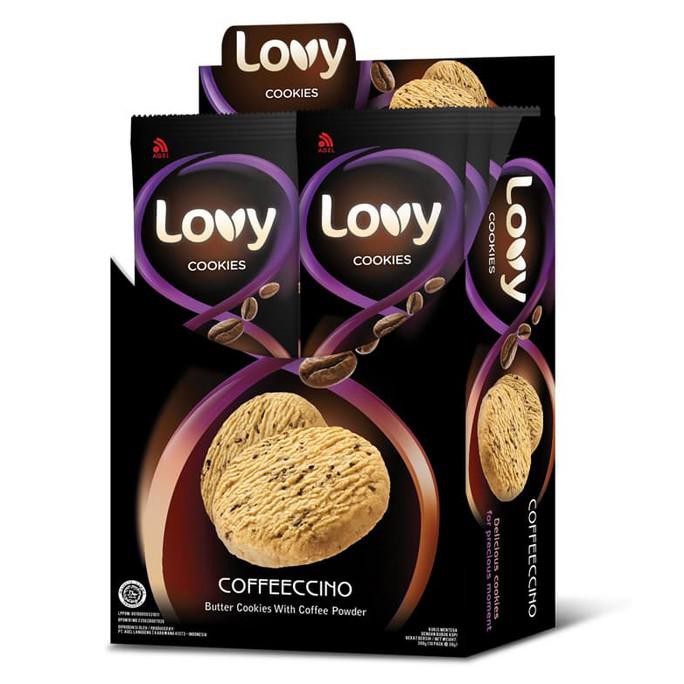 

PROMO Murahh Lovy Biscuit Coffeeccino Dus (10 Sachet x 30 Gram) best seller